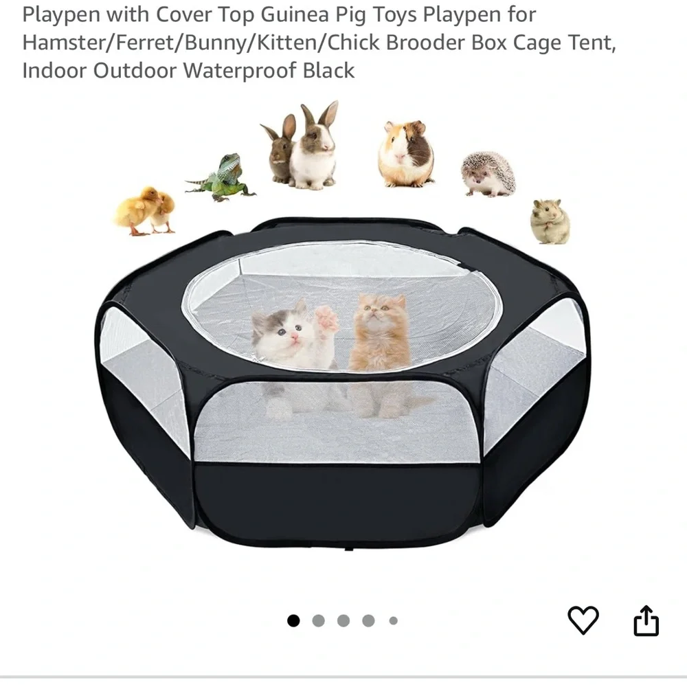 Pet Playpen with Cover